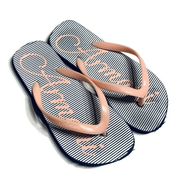 𝅺ARMANI girls flip flops - Picture 1 of 4